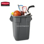 BRUTE® 40 GAL SQUARE CONTAINER GRAY