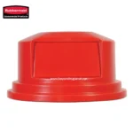 Rubbermaid red safety warning light, durable industrial hazard alert, reliable warning signal for workplace safety, heavy-duty warning light for industrial environments, relevant for Beyond Hygiene Asia safety equipment offerings.