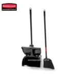 Broom, dustpan, and brush set from Rubbermaid for commercial cleaning, designed for effective janitorial and hygiene services in Asian markets.