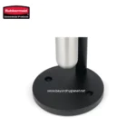 Rubbermaid Infinity Base Mount Smoking Receptacle, Stainless Steel With Black Top - Image 6