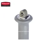 Rubbermaid cigarette disposal unit, outdoor smoking area waste receptacle, durable ashtray for public spaces.