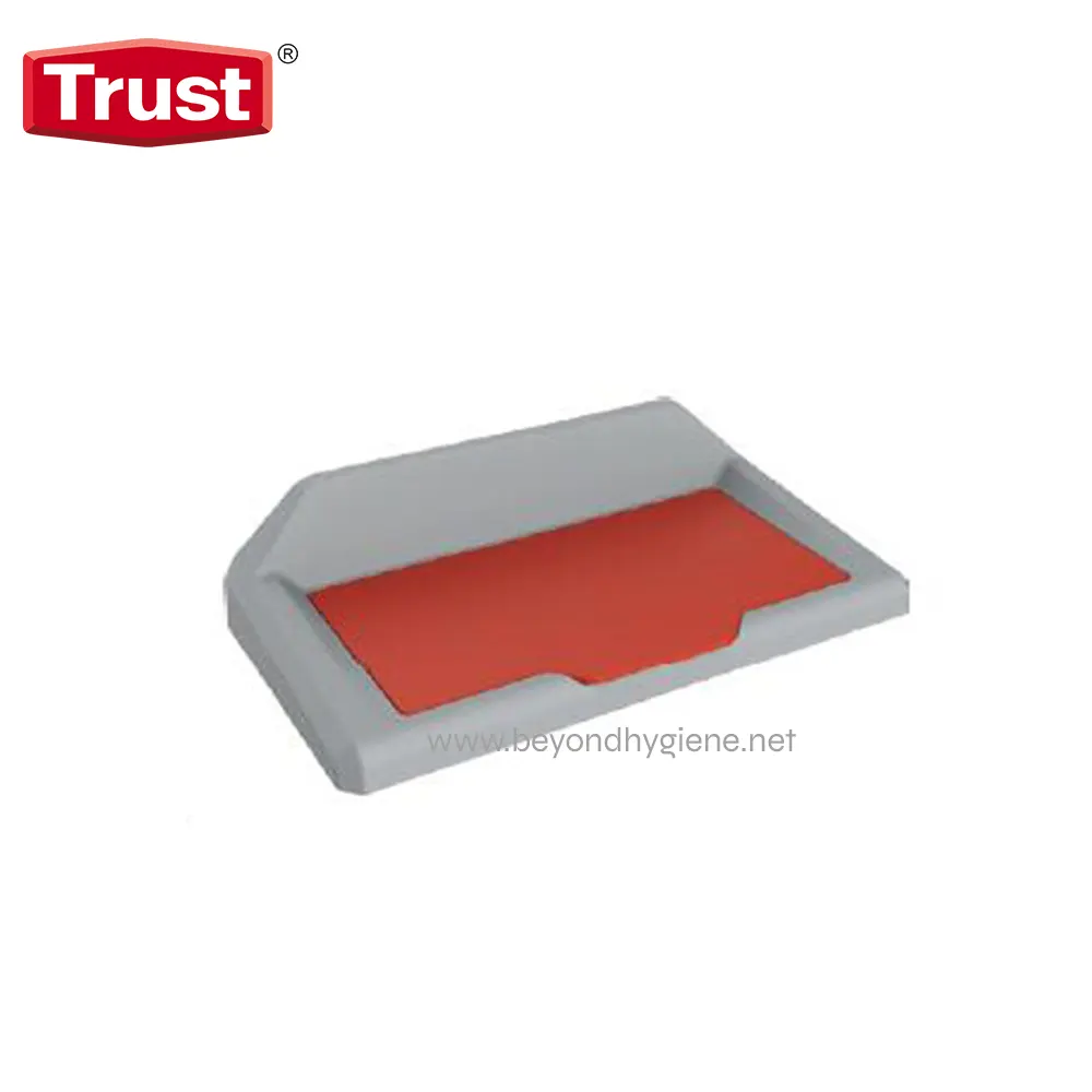 Trust hand hygiene sanitizer dispenser tray for effective and hygienic hand cleaning in busy environments. Durable, easy to clean, and designed for optimal sanitizer use to promote cleanliness.