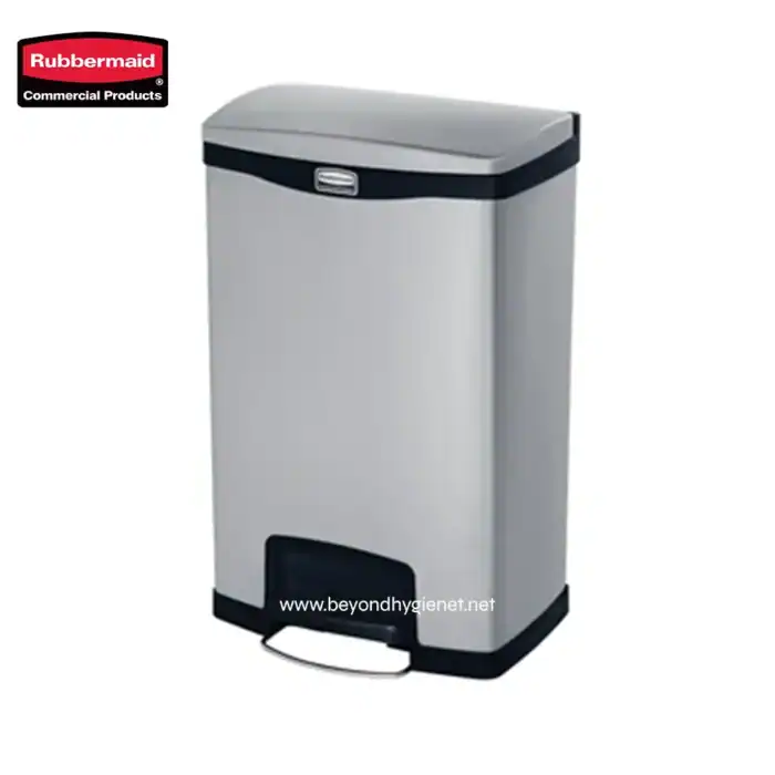 Used commercial paper shredder for office security and document disposal.