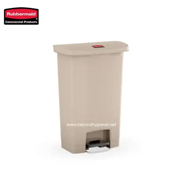 Rubbermaid commercial paper towel dispenser for hygiene and sanitation in public restrooms and commercial spaces.