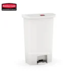 STREAMLINE® 18 GAL STEP-ON RESIN FRONT STEP WHITE