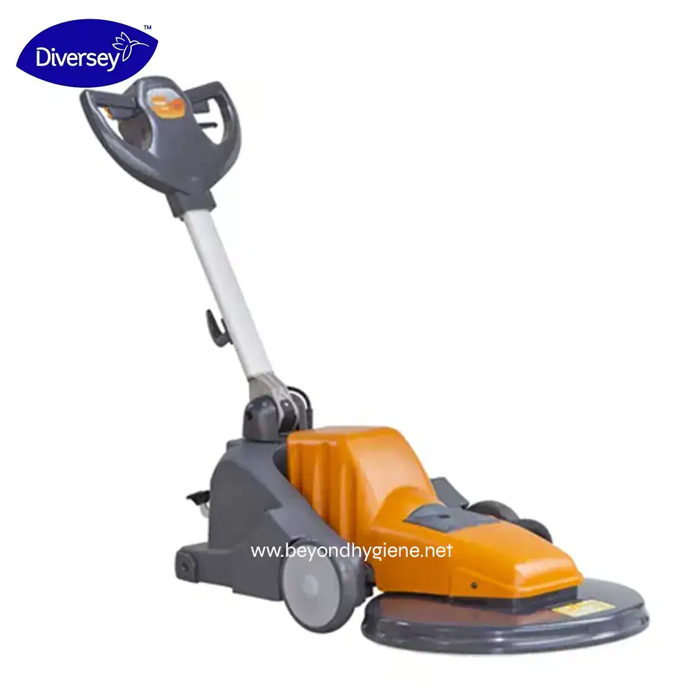 2 Diversey floor cleaning machine for commercial and industrial janitorial services, designed for enhanced hygiene and efficient sanitation in Asia.