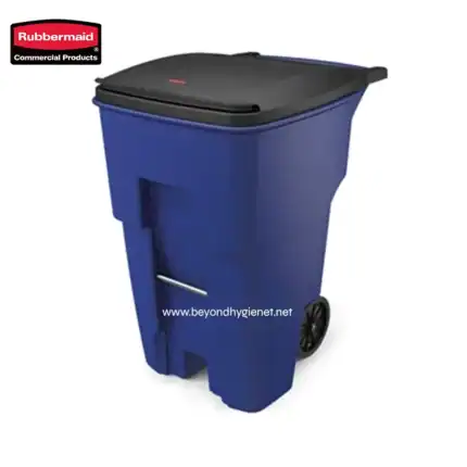 Rubbermaid Rollout Container 95 Gal / 360L Blue