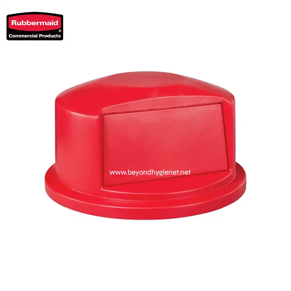 2 Rubbermaid fire alarm call point red safety device for emergency situations.