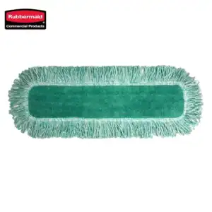 Microfiber cleaning mop pad for commercial cleaning environments.
