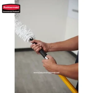 Brush cleaning tool for hygiene maintenance, commercial cleaning equipment, disinfectant brush, cleaning supplies for food service, industrial cleaning products.