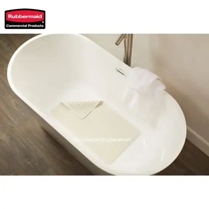 Rubbermaid commercial bathroom sink with integrated wash basin, modern design, perfect for commercial hygiene and sanitation facilities, durable and easy to clean.