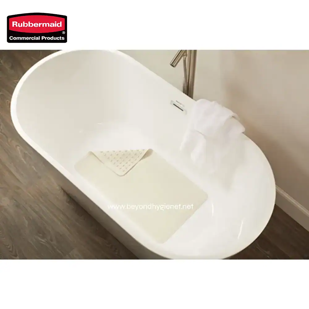 3 Rubbermaid commercial bathroom sink with integrated wash basin, modern design, perfect for commercial hygiene and sanitation facilities, durable and easy to clean.