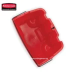 Rubbermaid fire alarm cover, red plastic safety shield for fire safety equipment, durable fire alarm protection, industrial-grade safety device, Beyond Hygiene Asia product.