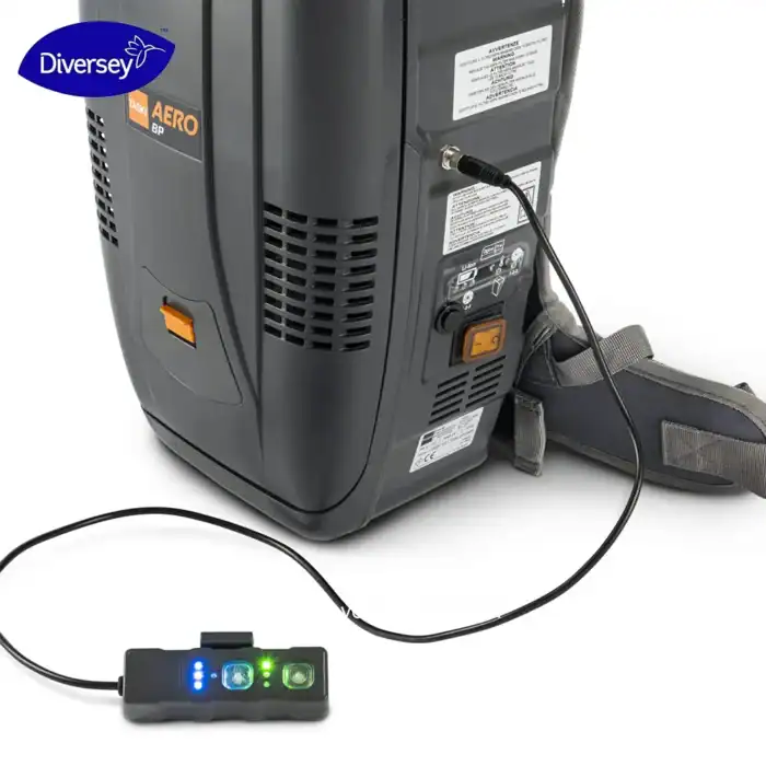 Diversey portable equipment used for industrial cleaning and hygiene solutions, featuring advanced technology for effective sanitation at Beyond Hygiene Asia facilities.