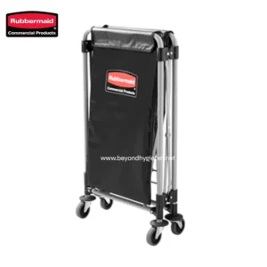 COLLAPSIBLE X CART, 4 BUSHELS, SINGLE STREAM, BLACK