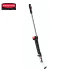 Rubbermaid commercial extendable and adjustable cleaning tool with ergonomic handle for versatile sanitation tasks.