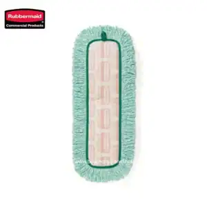 Microfiber cleaning mop head for commercial janitorial and floor maintenance.