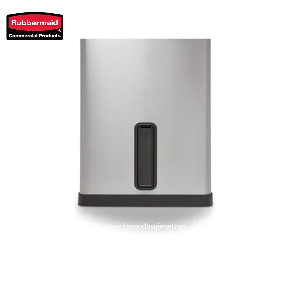 3 Rubbermaid commercial paper towel dispenser, stainless steel, touchless hand hygiene solution for commercial restrooms.