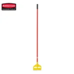 INVADER® 60" SIDE-GATE WET MOP HANDLE, FIBERGLASS HANDLE, RED