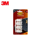 Strong cord clips for hanging or organizing cables, damage-free design, 10mm size, suitable for office or home use.
