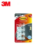 3M 1871 Command Clear Cord Org Mesium 4PC 5 Strip