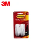 Command damage-free hanging hooks for secure wall mounting and easy removal, ideal for home organization and office decor. Suitable for various surfaces, holds strongly without damage.