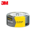 Scotch duct tape industrial strength professional adhesive tough repair branding durable gray yellow packaging.