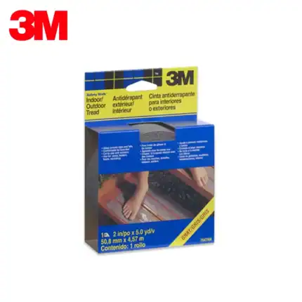 Inner outdoor anti-slip rubber stair tread tape for improved safety and durability. Suitable for indoor and outdoor use, helps prevent slips on stairs, steps, and walkways, and is ideal for commercial and residential environments.