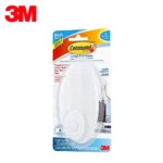Command bath caddy hanger for organizing bathroom essentials, easy to install on wet surfaces with large adhesive strips, durable, damage-free hanging solution, perfect for shower or bathtub storage.