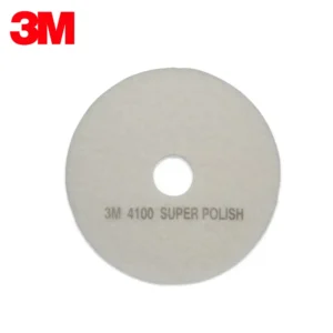 3M White Super Polish Pad 4100