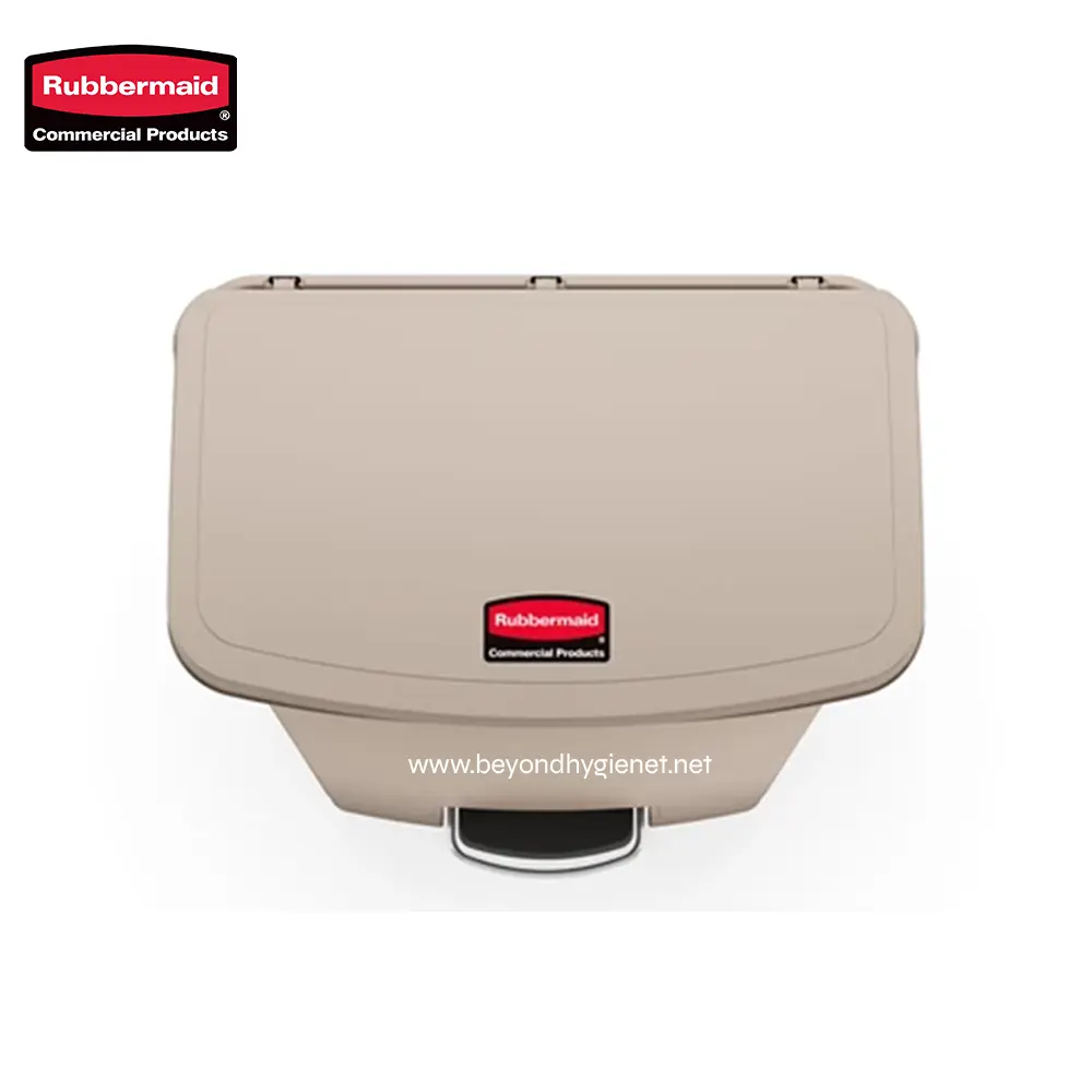 4 Rubbermaid commercial hand dryer, beige color, high-efficiency hand drying solution, designed for commercial bathrooms, durable and hygienic for public restroom hygiene in Asia.