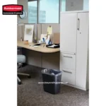 WASTEBASKET SMALL 13 QT BLACK