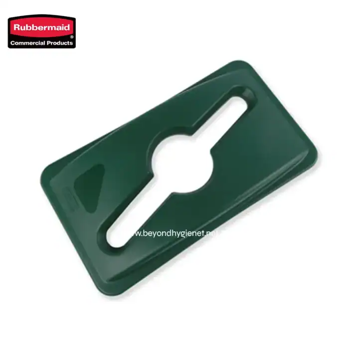 Rubbermaid toilet seat cover remover plate for hygienic bathroom cleaning and maintenance.