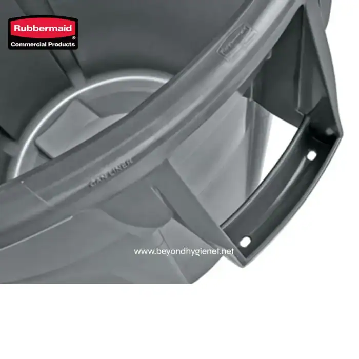 Clothes dryer lint filter with rubbermaid branding, part of commercial laundry equipment. Durable, easy to clean, and essential for maintaining efficient dryer operation. Suitable for professional laundry facilities.