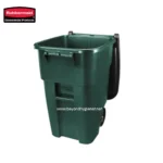 Rubbermaid Rollout Container 50 Gal / 190L Green - Image 6