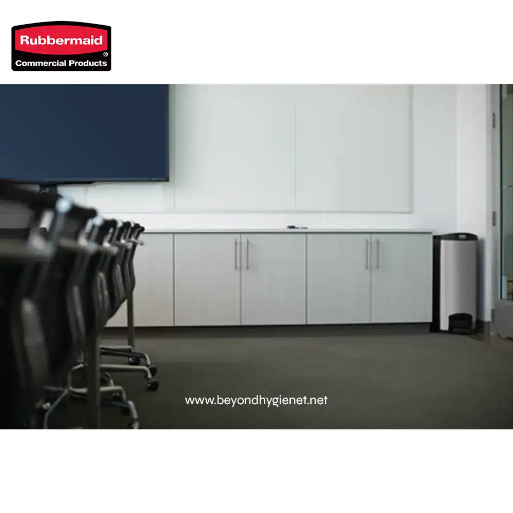 5 Rubbermaid commercial cleaning and hygiene products for office sanitation and facilities management in Asia.
