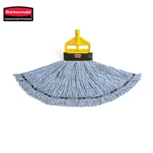 Rubbermaid commercial microfiber floor cleaning pad for professional hygiene and sanitation.