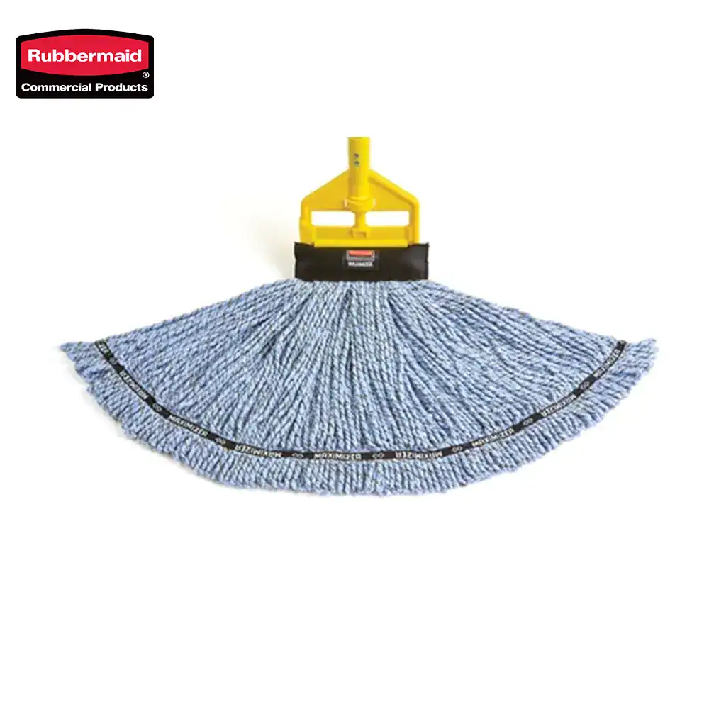 5 Rubbermaid commercial microfiber floor cleaning pad for professional hygiene and sanitation.