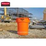 VENTED BRUTE ® 32 GAL HIGH VISIBILITY ORANGE