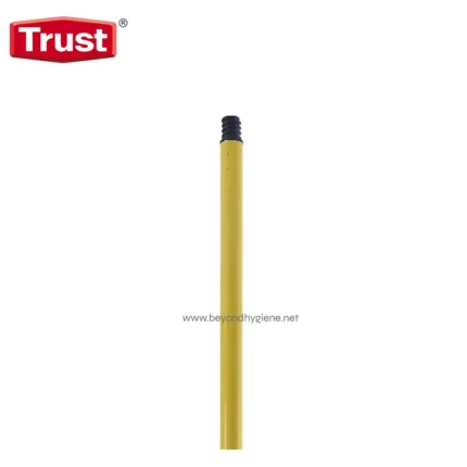Trust yellow cleaning tool handle for hygiene and sanitation applications.