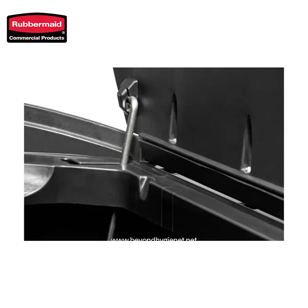 6 Rubbermaid commercial cleaning equipment, stainless steel utility sink with durable construction, suitable for commercial hygiene and sanitation needs in Asia.