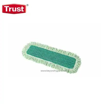 Microfiber cleaning mop pad for commercial and industrial cleaning applications, designed for durability and high performance. Suitable for use in hygiene-sensitive environments.