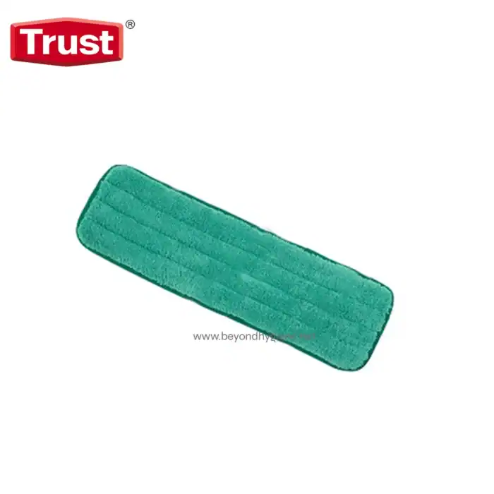 Microfiber cleaning cloth for hygiene and sanitation, teal color, ideal for professional cleaning services, developed by Beyond Hygiene Asia for effective sanitation solutions.