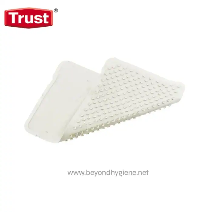Silicone sink drain stop with textured surface for improved grip, essential for bathroom and kitchen hygiene, from Beyond Hygiene Asia.