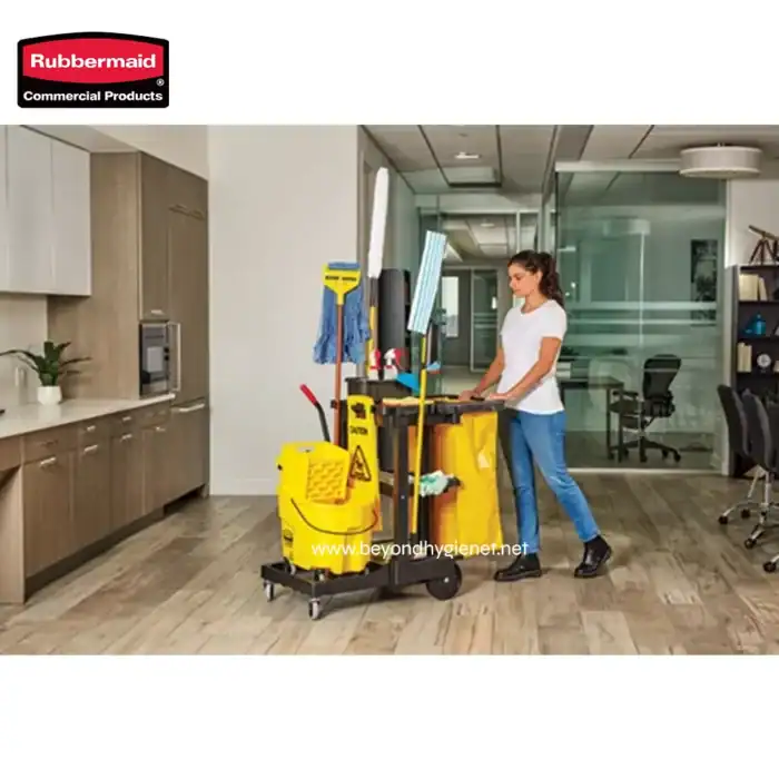 Cleanliness and sanitation in office environments with professional janitorial services in Asia.