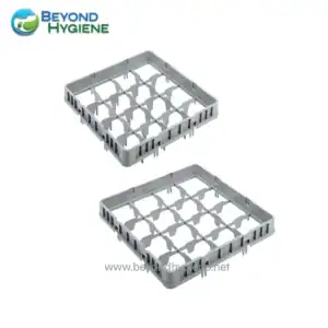 Racks for dishwasher or sterilizer, stainless steel, hygiene equipment, Beyond Hygiene Asia, durable and easy to clean, essential for commercial kitchen and healthcare sanitation.
