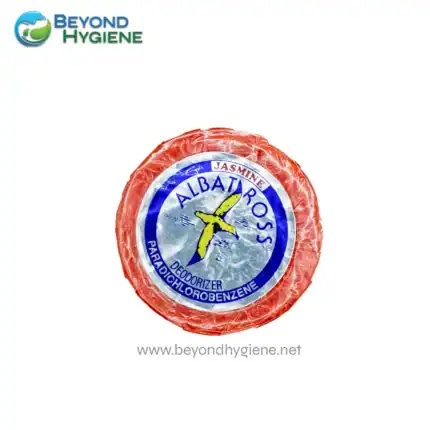 ALBATROSS jasmine deodorizer soap bar with chlorobenzene for hygiene and pest control.