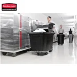 Bin and recycling station for commercial cleaning and hygiene waste management at Beyond Hygiene Asia.
