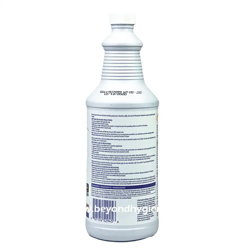Diversey General Purpose Spotter with Percolator Technology 946ml (3) Alcohol-based hand sanitizer bottle for hygiene and sanitation in Asia, effective for hand disinfection, suitable for healthcare and public spaces.