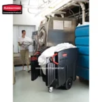 Rubbermaid Executive Series Mega Brute Mobile Collector 120 Gal Black - Image 7